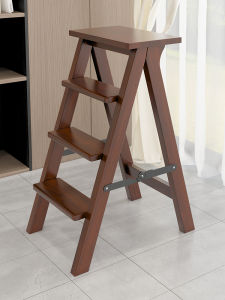 Lucky Red Foldable Step Ladder Stairs