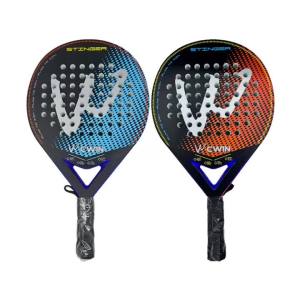 Camewin | Camewin Paddle Racket Adult Prefessional Carbon Fiber Soft EVA Face Tennis Paddle Racquet Racket with Padle Bag Cover 2024 New