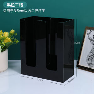 Dedicated for Milk Tea Shops Cup Holder Disposable Cup Holder Paper Cup Holder Net Red Coffee Acrylic Multifunctional Holder