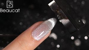 Beaucat Transparent spar magnetic cat eye glue UV LED flash nail polish.8 kinds of cats nail polishcat eye nail polish cat eye color magnet