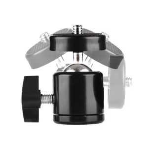 ลูกบอลขนาดเล็กหัวขาตั้งกล้องสามขาแบบหนวดปลาหมึกบอลหัวบอล1/4 "ที่ยึดสกรูสำหรับ DSLR ขาตั้งกล้องขาตั้งมีหัวยึดหัวขาตั้งกล้องสามขา