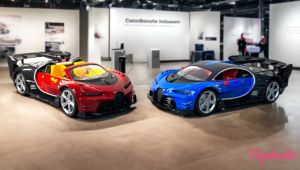 Xe điều khiển từ xa Lamboghini và Ferari mở cửa bằng điều khiển chạy nhanh có đèn chiếu sáng bộ quà tặng bé trai