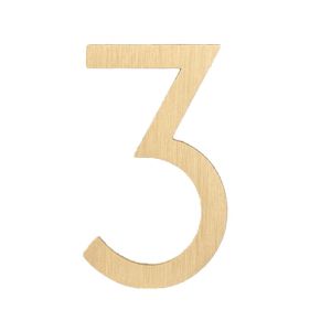 Bronze Number Door Plaque Nordic Entrance Door Room Creative Home Luxury Hanging Plate Modern Style Decorative Hanging Plaque