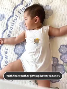 COZY Baby Blanket 100% Cotton Baby Soft Cotton Quilt For Children Baby Ice Silk Blanket 110*110 Newborn