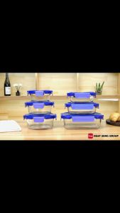 Luminarc Pure Food Storage Box Putina Rect (1520ML) [Model: V6451] - Kitchenware