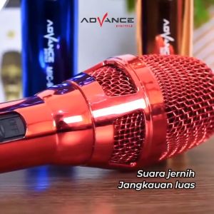 Microphone Kabel Advance Mic-901 Colokam Speaker Besar 6.5mm | Profesional Dynamic Mic Single Kabel Advance 901 Vocal Audio Sound | Gallery Audio