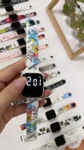 DreamBaby Jam Tangan Anak Elektronik Kartun Jam Tangan Anak Digital Kids Watch LED