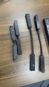 Bộ Phụ Kiện Cho Hệ Đèn Ray Nam Châm Nguồn 48V 100W 200W nối góc cáp nối góc cáp nối thẳng và nguồn cho hệ led nam châm