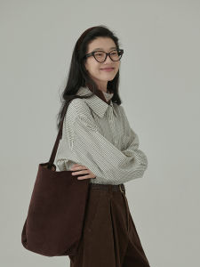 HAVERICE | Áo Sơ Mi Sọc Dài Sợi Bông Cải Tiến Series Classic