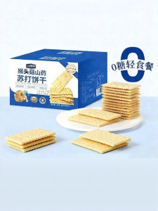 FANZUZHEN | No Added Sugar Digestive Support Soda Biscuit