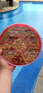 Kacang Mede Matang Toples Merah Sekat 5 Rasa