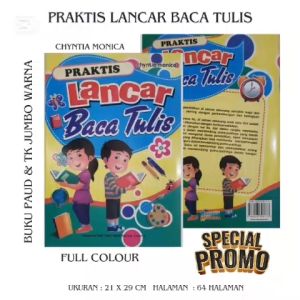 BUKU TK JUMBO - PRAKTIS LANCAR BACA TULIS UNTUK PAUD DAN TK