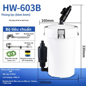 sunsun | Bộ Lọc Ngoài Aquarium Nhỏ Yên Tĩnh