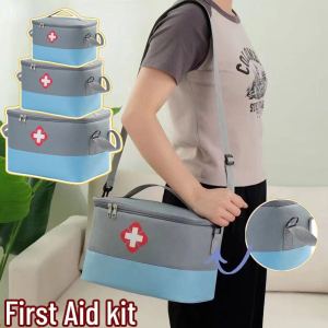 Portable Medicine Storage Bag: A Multi-function High-capacity Outdoor Travel First Aid Kit