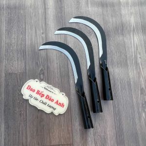 Liềm lưỡi dao - cán liền chắc khoẻ- ngoặc cây cỏ sắc bén - ngoặc bé