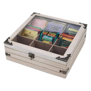 Vintage European Style Wooden Storage Box