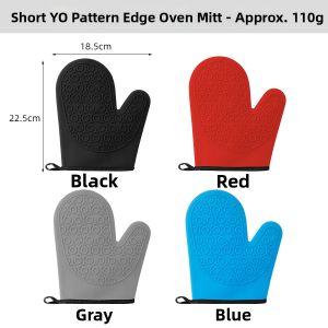 Insulated Double Layer Thickened Cotton Silicon Gloves