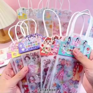 BS2 สติ๊กเกอร์ พร้อมกล่อง Sticker PVC น่ารักกันน้ำ ตกแต่ง ไดอารี่ สติ๊กเกอร์ไดคัท ลายน่ารัก