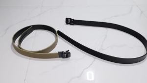 Tushi | TUSHI New 4.3cm Military Belt for Men Leather Metal Automatic Buckle Police Duty Belt Tactical Outdoor Girdle IPSC Accessories