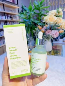 Tinh Chất Cà Chua Xanh Hỗ Trợ Thu Nhỏ Lỗ Chân Lông Sungboon Editor Green Tomato Pore Lifting Ampoule+