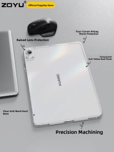 Zoyu | Transparent Protective Case For Huawei MatePad 11 115S Soft Light Version Pro 12.2 Inch Thin Anti Yellowing No Cover