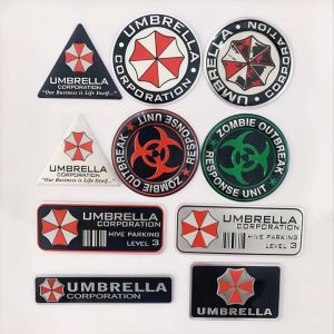 Tem Nhôm UMBRELLA 3D Dán trang trí ô tô xe máy chịu nhiệt chống nước