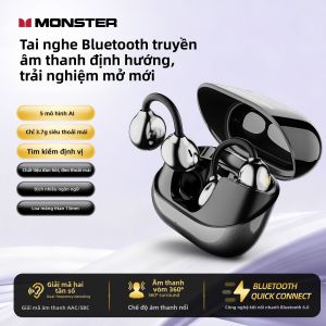 monster | Open-Ear Long Battery Life Wireless Bluetooth Headphones