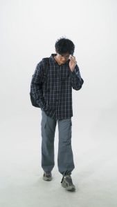 JB Celana Cargo Panjang Ripstop Grey