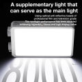 Portable LED Video Light 40W RGB Pocket-Sized Mini Portable Light Temperature Control Built-in Rechargeable Battery PD Charging. 