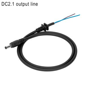 36V 48V Electric Bicycle Lithium Battery Charging Head DC2.1 DC2.5 Round Male Female Plug Socket Charger Output Wire Connector