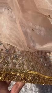 [PRE-ORDER] Ready Made Fancy Faux Georgette With Sequence Embroidered Suit (10-15days delivery)