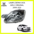 Lampu depan vios gen 2 headlamp vios gen 2 original 2006 2007 2008 2009 2010 2011 2012 2013. 