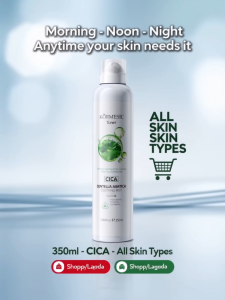 350ml Centella Asiatica Soothing Toner Spray Hydrating Face Mist For Sensitive Skin Moisturizing