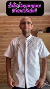 Baju Koko Bordir Terbaru Lengan Pendek Supernova Alkhalis