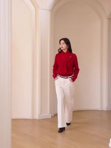 Koradior | Detachable Neck Garter Three-layer Structure Wool Knit Top