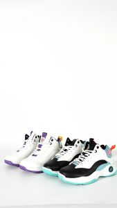 COD Korean Leather Basketball Shoes for Kids High-quality Thicken running shoes lightweight sneakers Boy