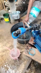 COD Cepat VORTEX 550W Pompa JET PUMP Air Sumur Rumah Tangga PS-JPS Water Booster Mesin Semi Jetpam Instalasi Mudah / Pompa Air Sumur 40L/min 220V