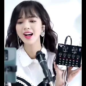 V8 External Sound Card USB & Mixer Audio Live Broadcast