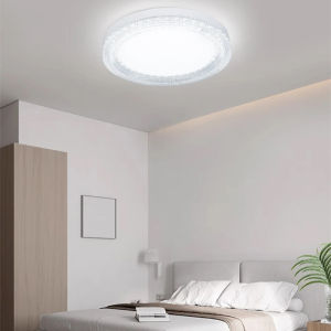 Ultra-thin Round LED Ceiling Light Bedroom Light Neutral White Cool White Warm White 48W 36W 24W 18W LED Ceiling Light AC90-260V