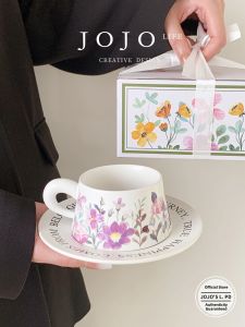 Vintage Floral Cup and Saucer Set