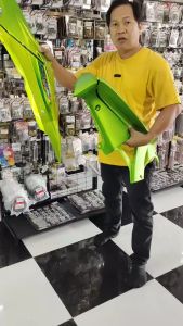 ชุดสีรถจักรยานยนต์แท้ เวฟ125ไอบังลม พร้อมสติ๊กเกอร์ทั้งคัน