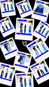 (TP2013) Quần Jean Nữ Ống Rộng Màu Xanh Bạc Ống Rông Che Khuyết Điểm - TP Jeans