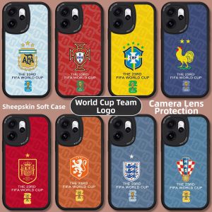 MOBAOKE | Shockproof Trendy Football Team Crest Case Soft Silicone & Premium Leather