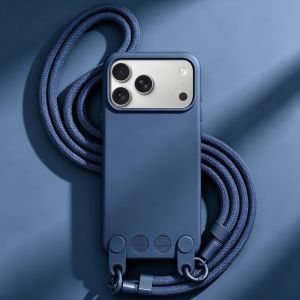 Detachable Crossbody Lanyard Silicone Phone Case For iPhone 13 14 15 16 17 Pro Max Candy Color Adjustable Neck Strap Cover