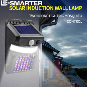 Outdoor Solar Light And Mosquitos Killer Lamp With Mosquitos Control Function Infrared Sensor Waterproof Road Light For Garden