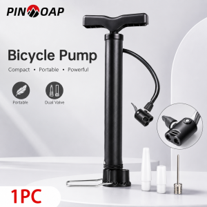 PINMOAP Portable Bike Pump Bicycle Tire Inflator Mini Air Pump For Presta Schrader Valve Mtb Road Cycling Repair Accessory Kit
