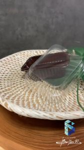 Mika Pancake Durian Mini isi 50 pcs - Mika Tart Kotak Mini Mika Kue Kotak puding