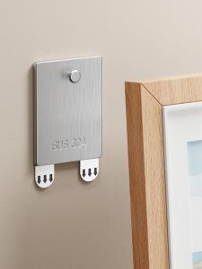Hanging Painting Handy Gadget Punch-Free Special Screwless Photo Frame and Picture Frame Hook Wall Holder Nail Free on Wall Stainless Steel