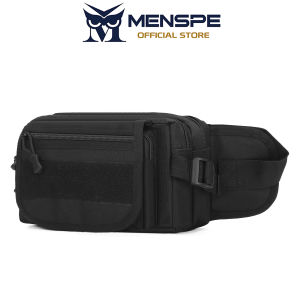 MENSPE Fashion Waist Bag Men Chest Bag Waterproof Sports Bag Large Capacity Casual Bag Lightweight Messenger Bag Outdoor Fitness Bag Business Bag