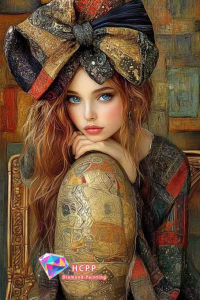 Kayou | Fantasy Symbolist Style Womens Diamond Painting Kit 5D DIY Diamond Embroidery Cross Handmade Art Gift Crafts Home Decoration